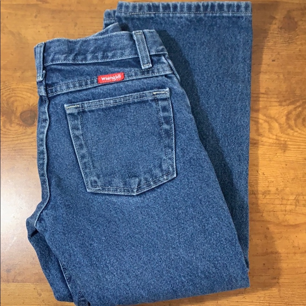 Wrangler Denim Jeans Boys Sz 8 regular